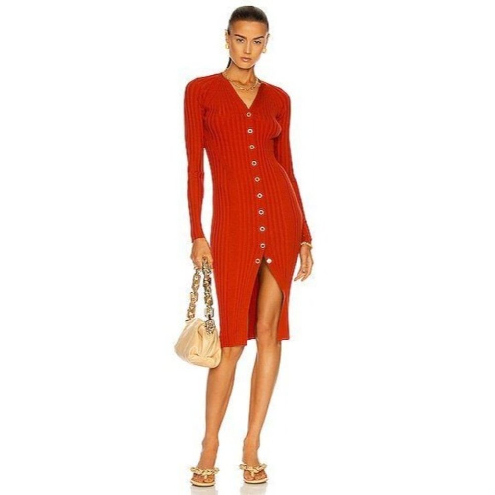 Nwt Dion Lee Cardigan Midi Dress Size S
